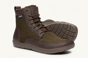 Bocanci Drumetie Lems Boulder Boot Nailon Dama Masline Verzi Maro | TFY-94559