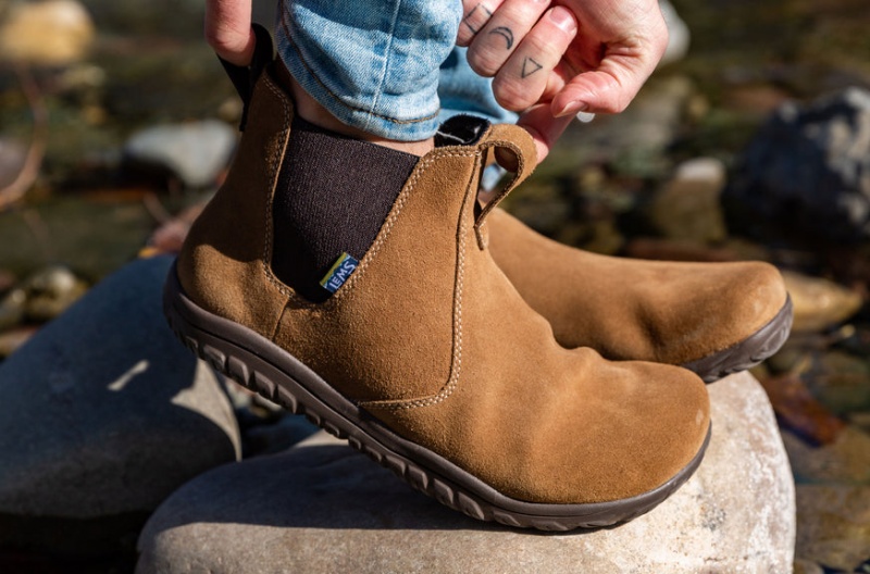 Lems Barefoot Chelsea Boot Men Maro | TFY-94420