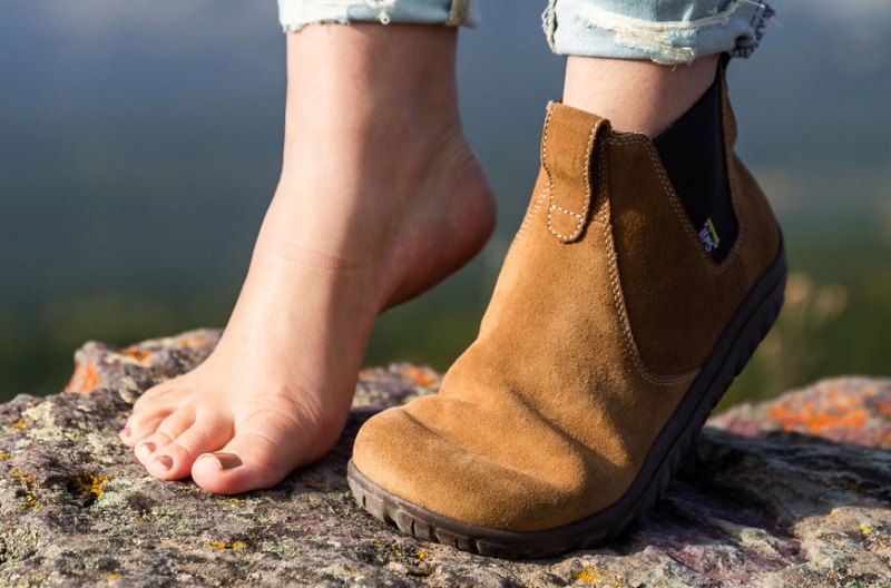 Lems Barefoot Chelsea Boot Women Maro | TFY-94421