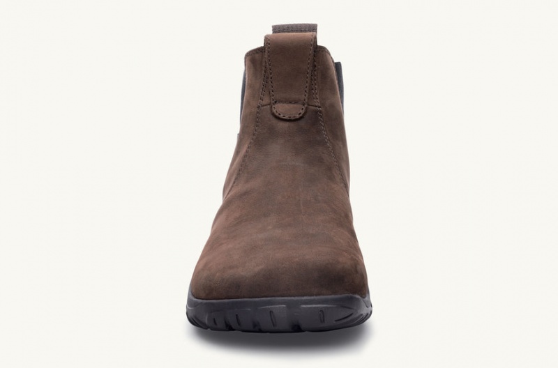 Ghete Chelsea Lems Chelsea Boot Impermeabili Barbati Maro | TFY-94533