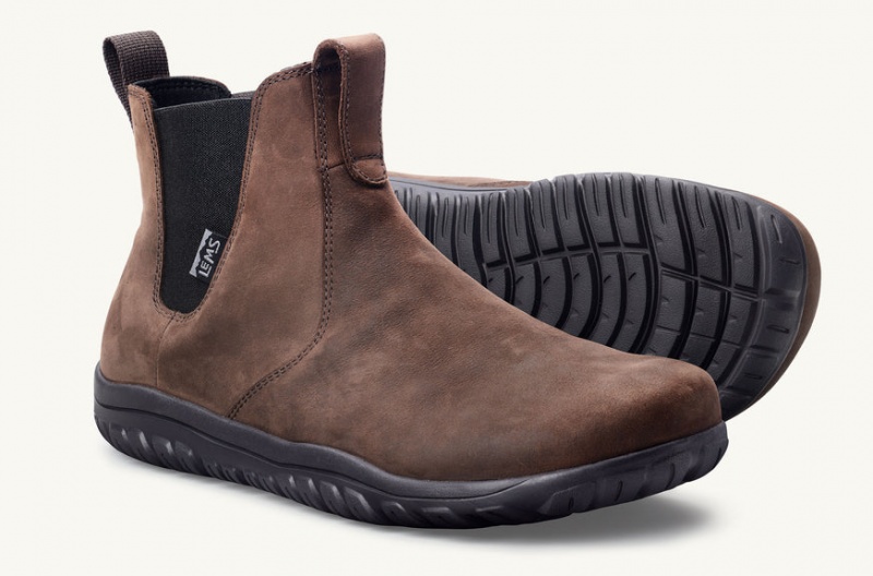 Ghete Chelsea Lems Chelsea Boot Impermeabili Barbati Maro | TFY-94533